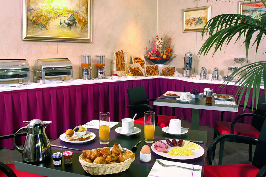Appart'City Classic Lyon Part-Dieu Restoran foto